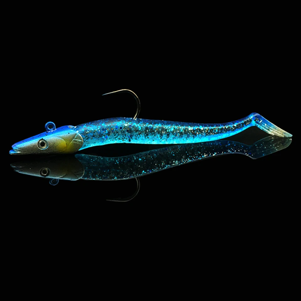 11cm 10g 16g 22g Glow Soft Lure Wobblers Artificial Bait Silicone Fishing Lure Sea Bass Carp Fishing Lead Spoon Jig Lures Tackle 11cm 10g 16g 22g Glow Soft Lure Wobblers Artificial Bait Silicone Fishing Lure Sea Bass Carp Fishing Lead Spoon Jig Lures Tackle