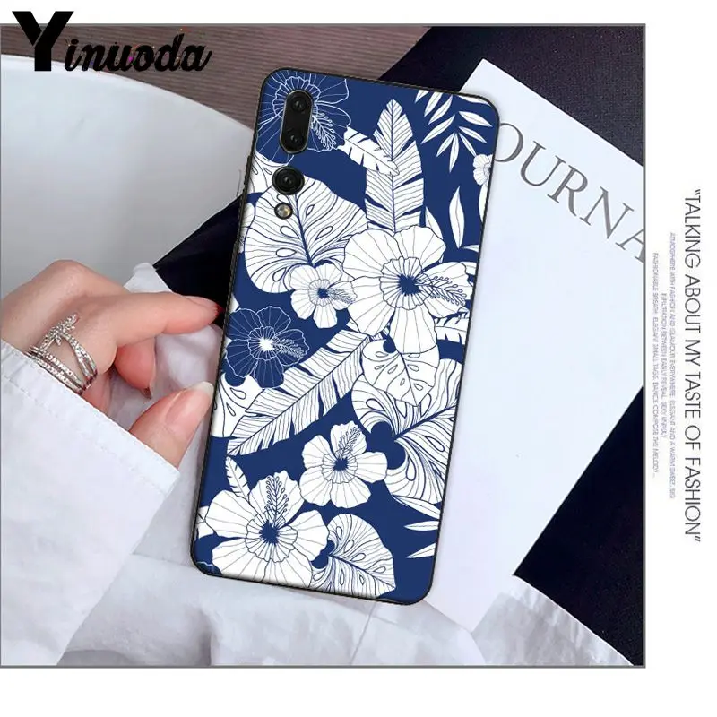 Watercolor Art Botanical Flower Pattern