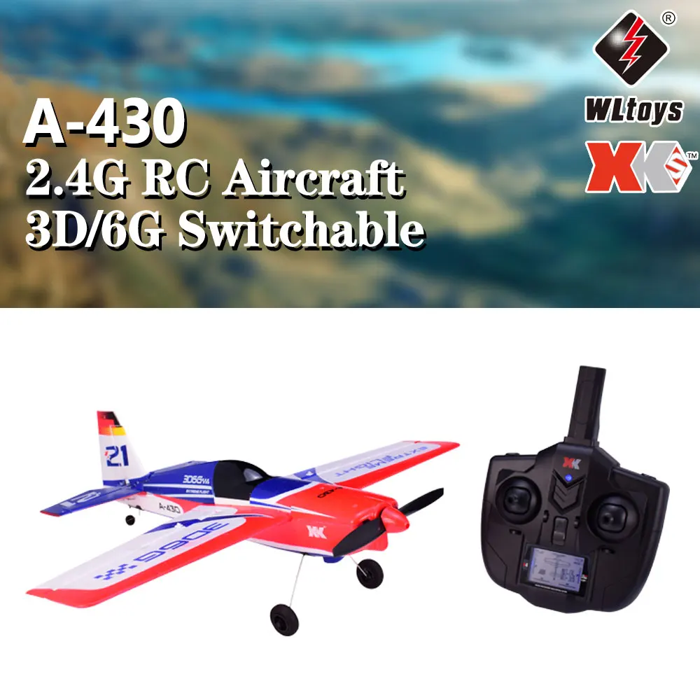 Wltoys XK A430 X4 передатчик 2,4G 5CH бесщеточный 3D6G система самолет совместим с FUTABA S-FHSS самолет RC планер