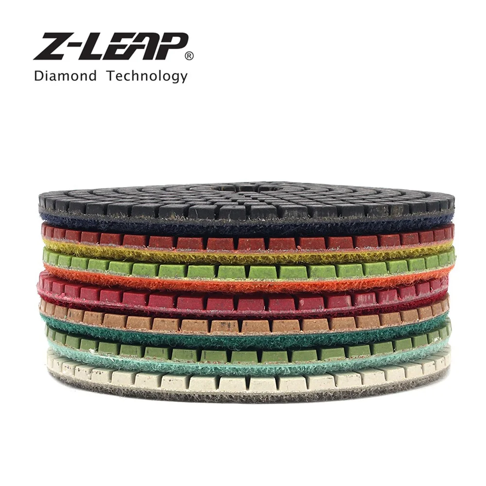 Z LEAP 1 шт. алмазная полировальная площадка 4 дюйма мокрого гранита камня бетона