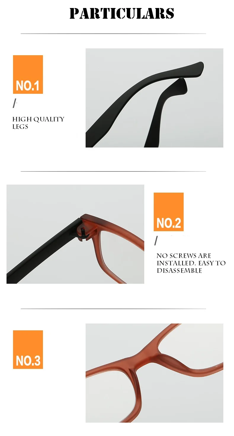 Design Reading Glasses Men Women Folding Spectacles Frame Glasses+1.0+1.5+2.0+2.5+3.0+3.5+4.0 Can be removed