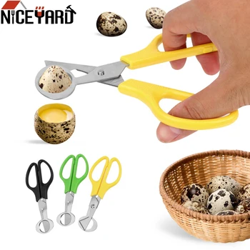 

Multifunction Stainless Steel Blade Rust Resistant Egg Tools Quail Egg Shell Scissors Cigar Cutters Durable Kitchen Tools