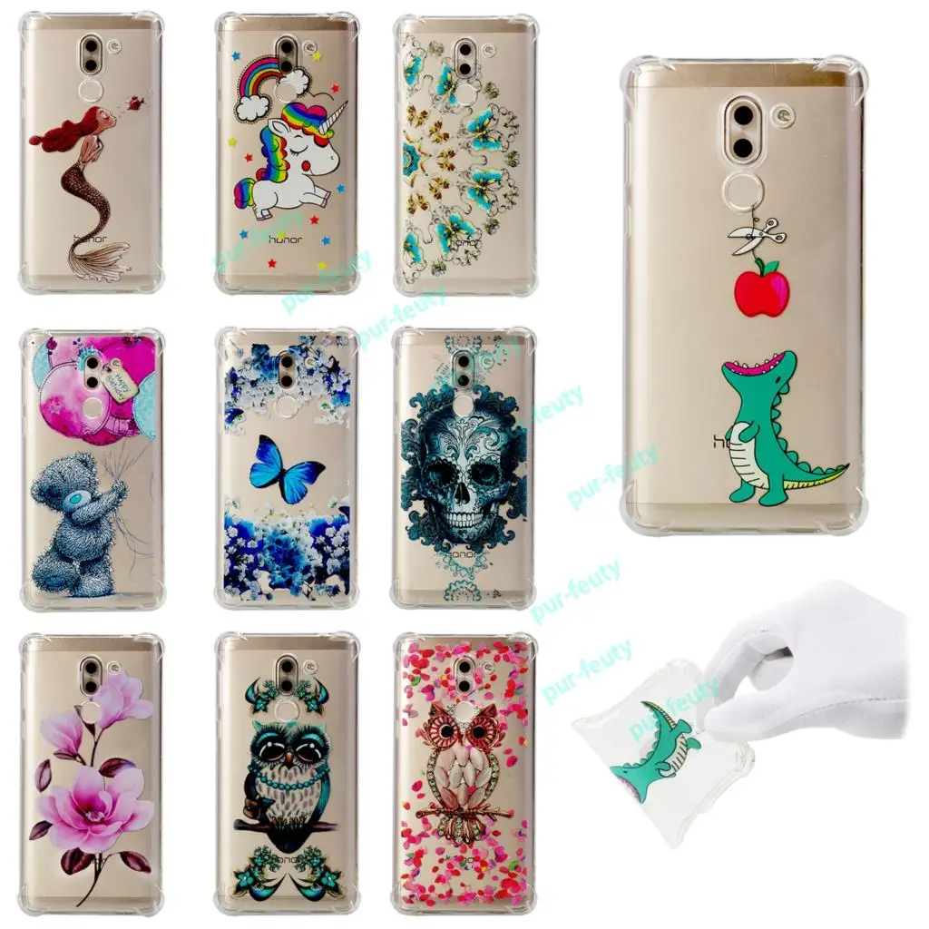 

Soft TPU Case for Huawei GR5 2017 BLL-L21 BLL-L23 Transparent Silicone Cover Phone Case for Huawei GR 5 2017 BLL L21 L23 Cases