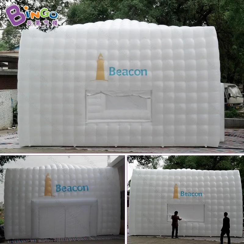  8X8X5 meters inflatable cube tent / inflatable ice cube tent / inflatable event tent toys