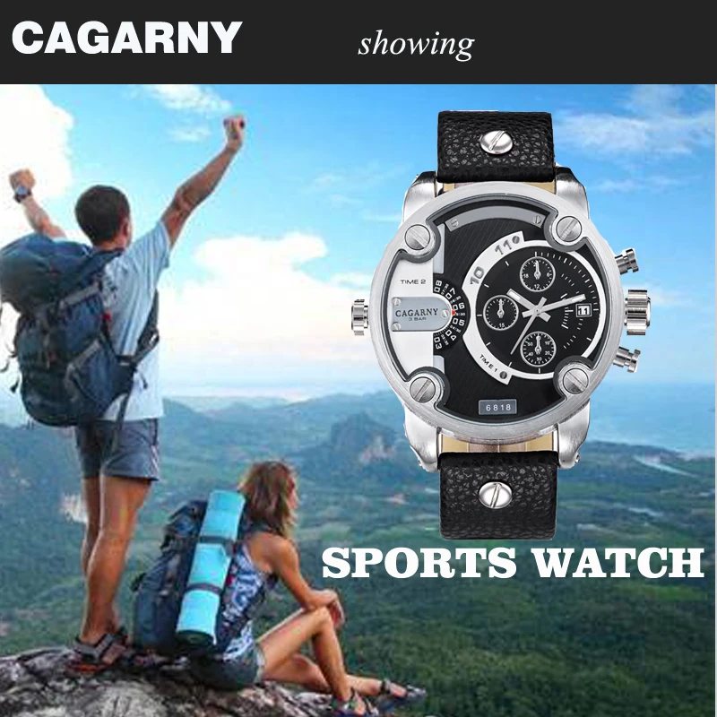 cagarny dz style quartz watch men golden mens watches (99)