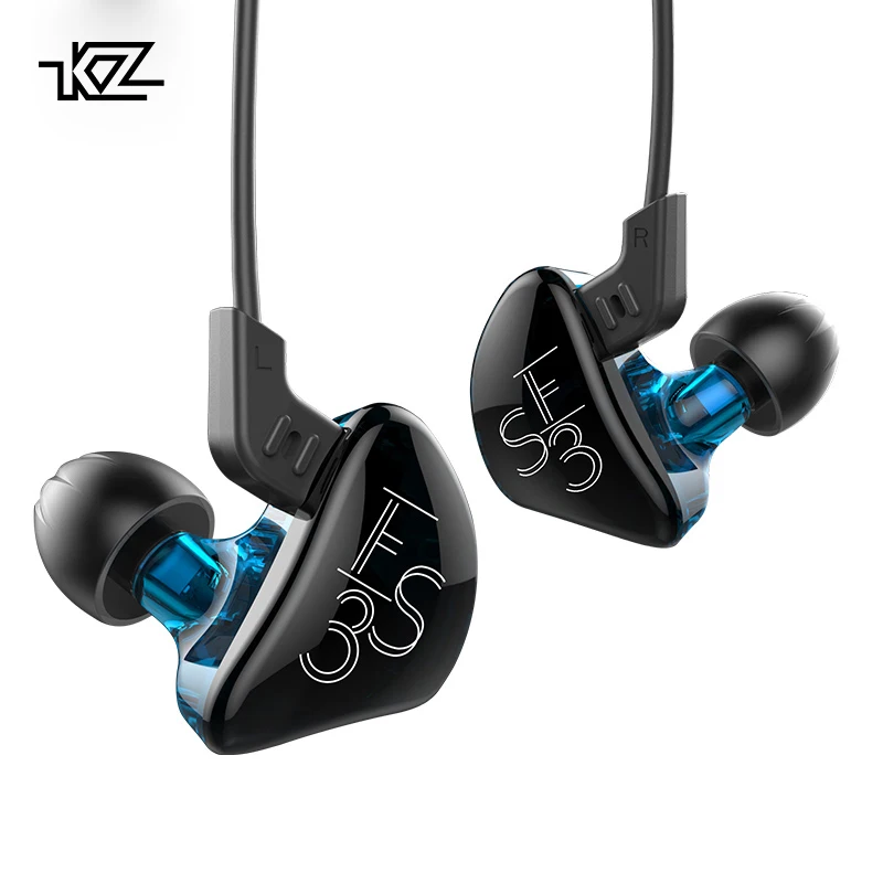 Aliexpress Buy KZ ES3 Purple Earphones Hybrid Dynamic And