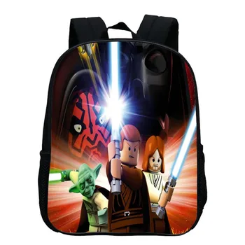 

Hot Sale Polyester 12-Inches Printing 3D Star Wars Cartoon Kids School Bag for Boys Schoolbag Backpack for Children Bookbag