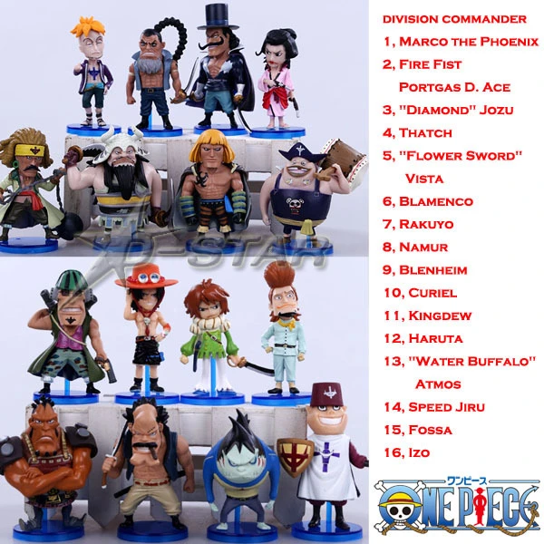 Free Shipping 3 One Piece Anime All 16 Division Commander Of Whitebeard Pirates Pvc Action Figures Model Toys 16pcs Per Set Model Toy One Pieceone Piece Anime Aliexpress Free Shipping 3 One Piece Anime All 16 Division Commander Of Whitebeard Pirates Pvc Action Figures Model Toys 16pcs Per Set Model Toy One Pieceone Piece Anime Aliexpress
