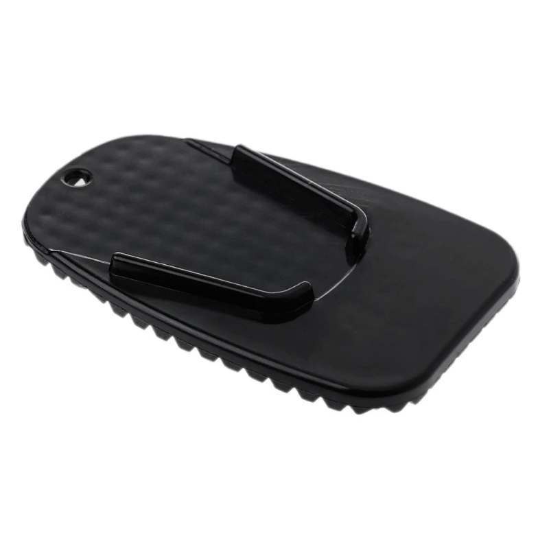 

Motorcycle Bike Kickstand Side Kick Stand Pad Plate Base For Yamaha Honda Harley