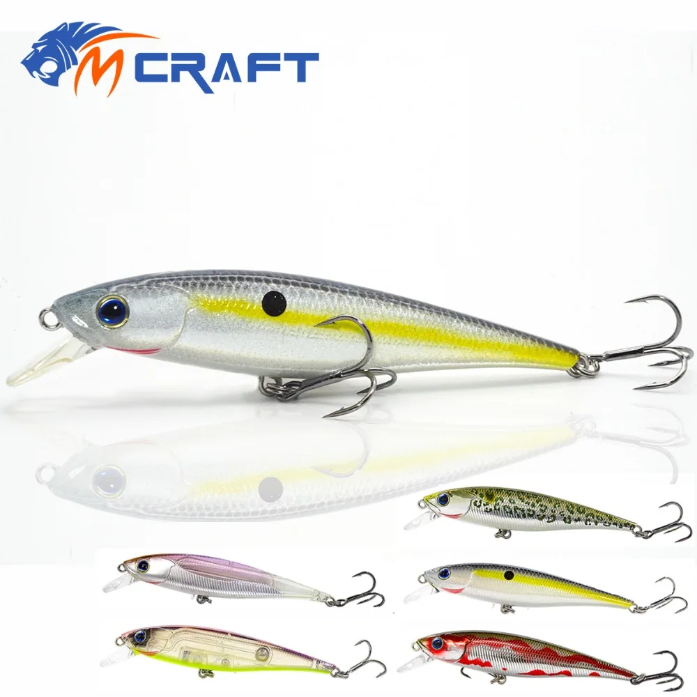 

90mm 11g 2019 New Hot Fishing lure Twitching Minnow Jerk bait Suspending Hard Baits professional quality wobblers minnow