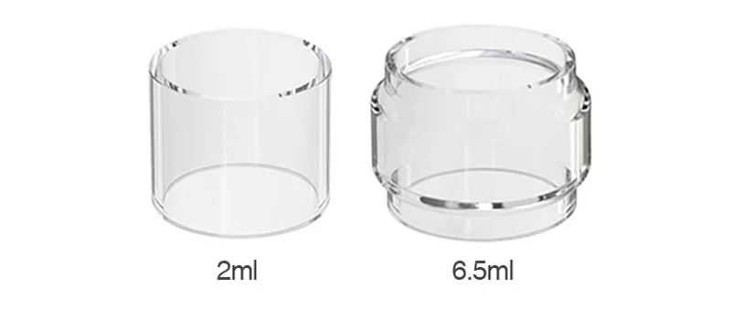 

Vapesoon Replacement 3pcs/Lot Glass Tube / Convex Glass Tube fit for Eleaf IStick Pico S Kit ELLO VATE Atomizer Tank 2ml/6.5ml