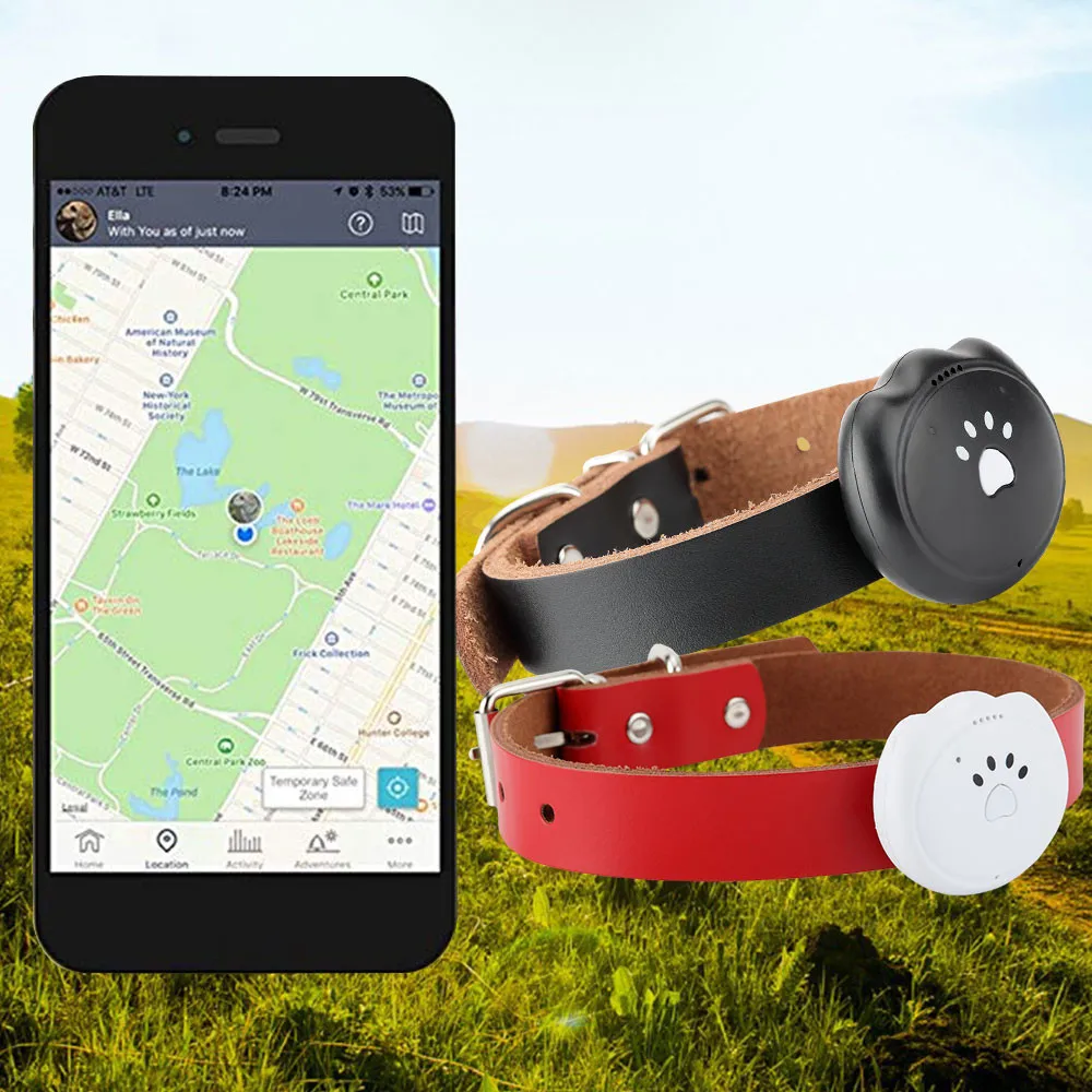 Тяговый 3g gps-трекер для собак и питомцев gps ошейник для собак мини-размер мягкий материал светильник вес для собак
