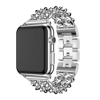 

Denim Chain Alloy Stainless Steel Strap For Apple Watch38 / 42MM Watch for Iwatch Alloy Stainless Steel