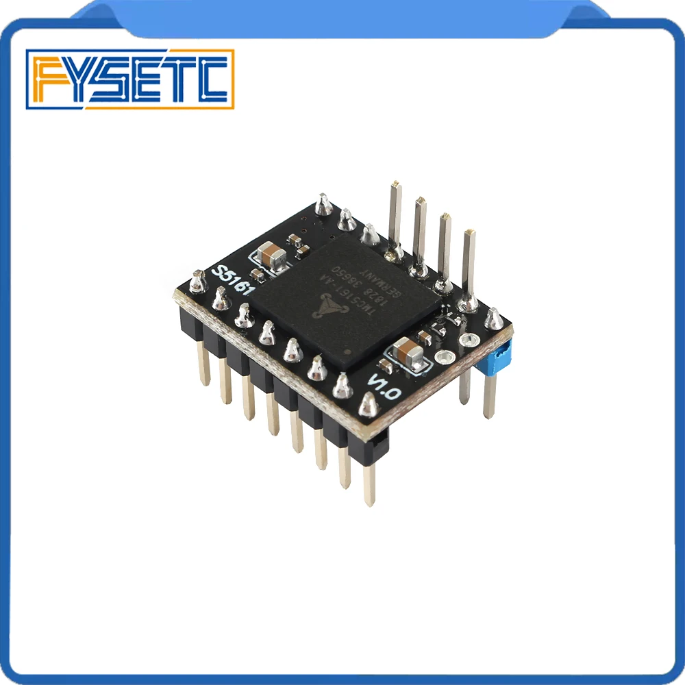 TMC5161 V1.0 SPI Драйвер шагового двигателя высокой мощности 3.5A бесшумный драйвер StepStick для Nema 17 23 Замена двигателя TMC5160 VS TMC2130 V1.2