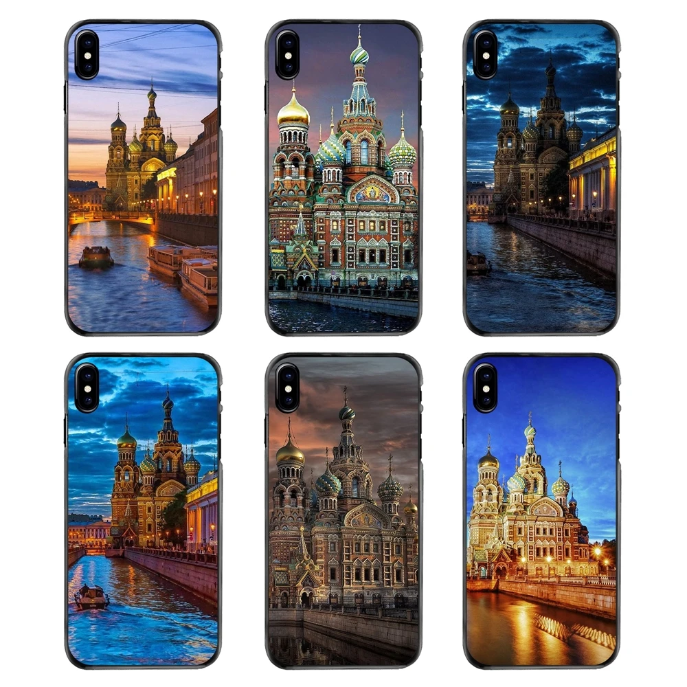 The Church of Our Savior on Spilled Blood Hard Phone Bag Case For Samsung Galaxy A3 A5 A7 A8 J1 J2 J3 J5 J7 Prime 2015 2016 2017 |