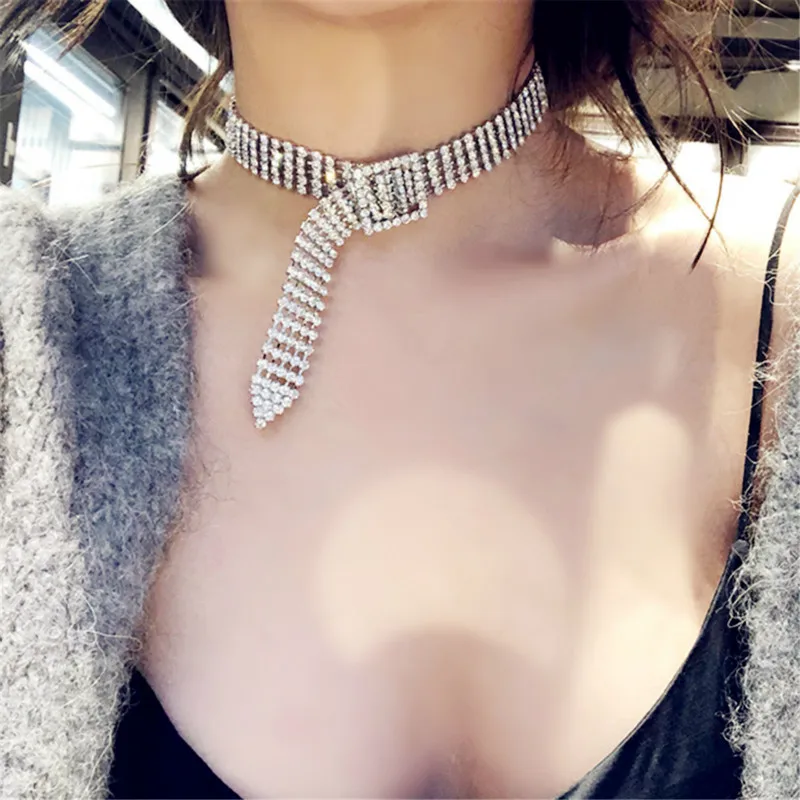 2019 New Arrival Fashion Women Chokers Necklaces Classic All Compatible  Short Necklace For Female Party  Jewelry