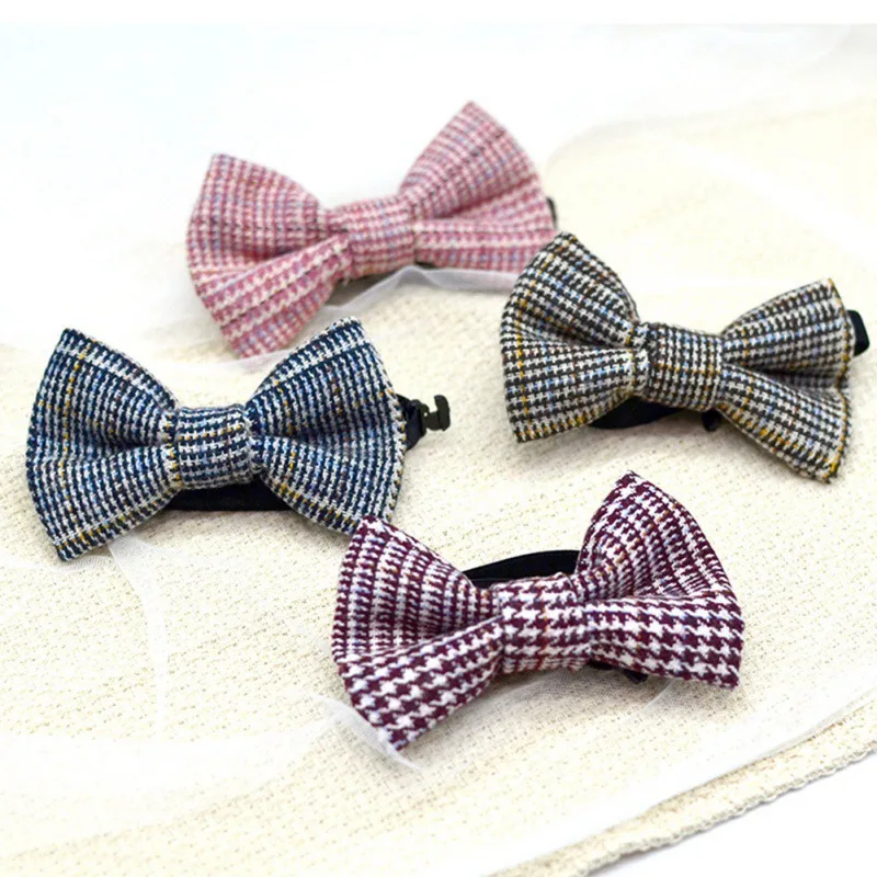 Модный детский клетчатый галстук-бабочка в британском стиле для маленьких мальчиков, галстук-бабочка, аксессуары для детей