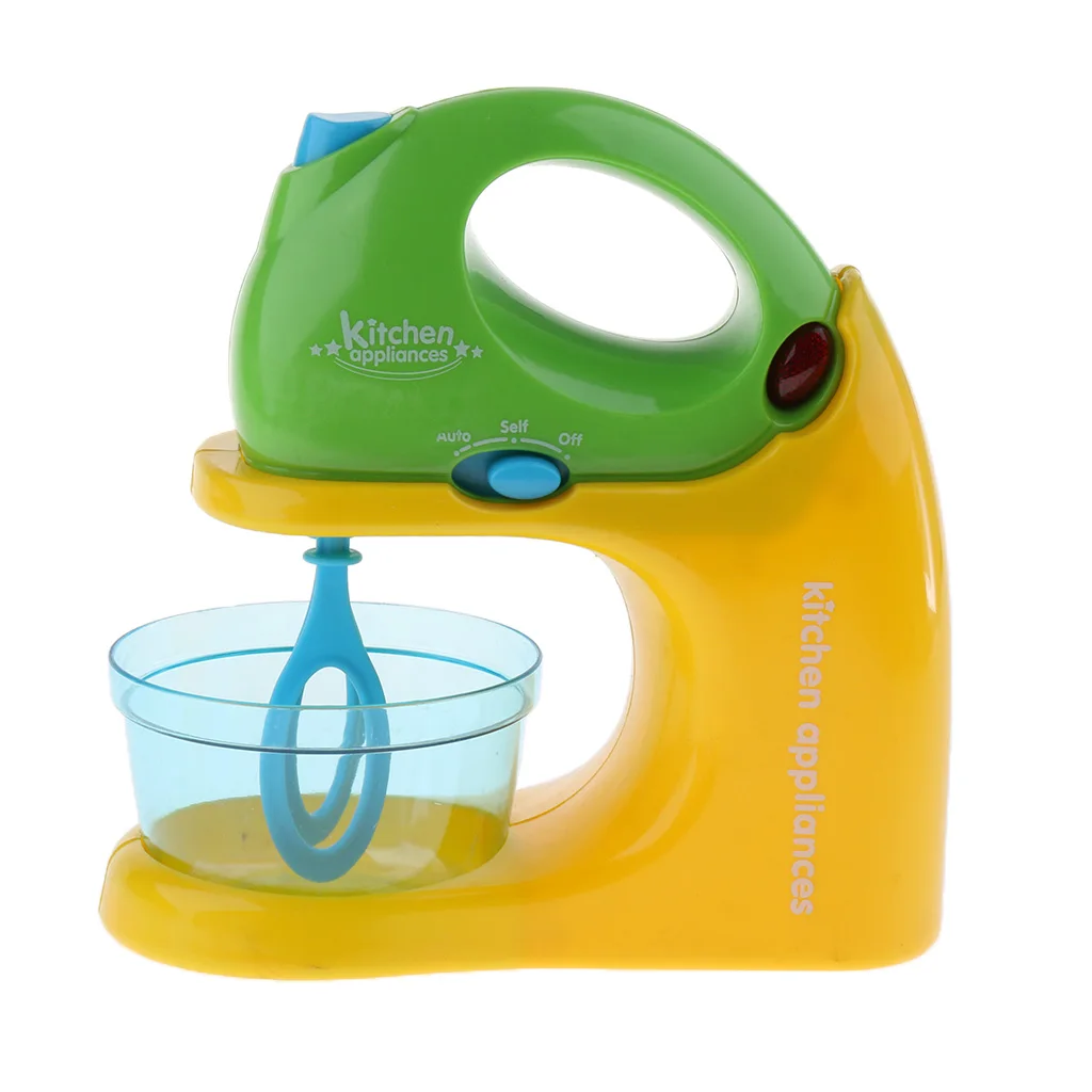 Electric Home Appliances Kitchen Furniture Kids Baby Pretend Play Toy Early Learning Birthday Gifts -Blender