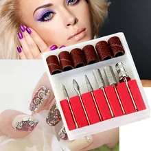 2 коробки 12 шт. инструменты для дизайна ногтей электрические сверла для ногтей машина для маникюра профессиональный инструмент Сменные ролики для пилки для электрических ногтей