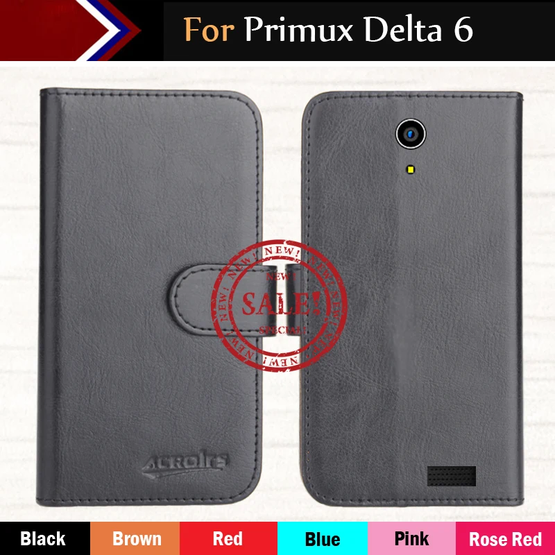 

Factory Direct! Primux Delta 6 Case 6 Colors Dedicated Ultra-thin Leather Exclusive 100% Special Phone Cover Cases+Tracking