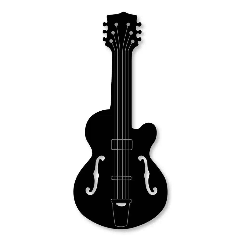 Металлические режущие штампы для мужчин играющих в музыку сшитые DIY скрапбукинга