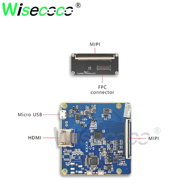 5,5 дюймовый 2K ЖК-экран LS055R1SX04 HDMI к MIPI плата контроллера для SLA принтера