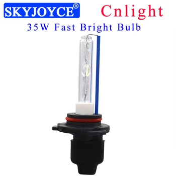 

2018 New Original Cnlight HID Bulb For 35W Fast bright HID Kit 35W MFB Super Bright Cnlight 5000K 6000K H7 9005 Cnlight Bulb