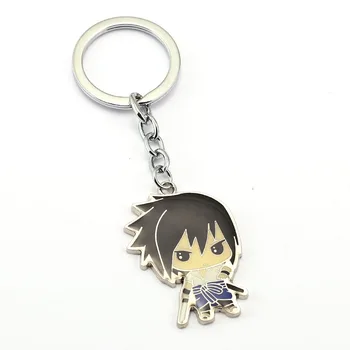 

10/pcs NARUTO Keychain Uchiha Sasuke Itachi Key Ring Holder Chaveiro Car Key Chain Pendant Anime Jewelry Souvenir YS11904
