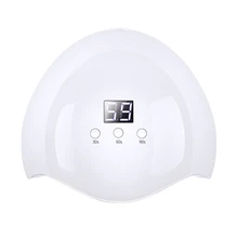 36 Вт 12 Светодиодный s светодиодный УФ-лампа для ногтей для всех типов Гель-лак для маникюра отверждаемая лампа сушильная машина ЖК-монитор умный светильник с таймером