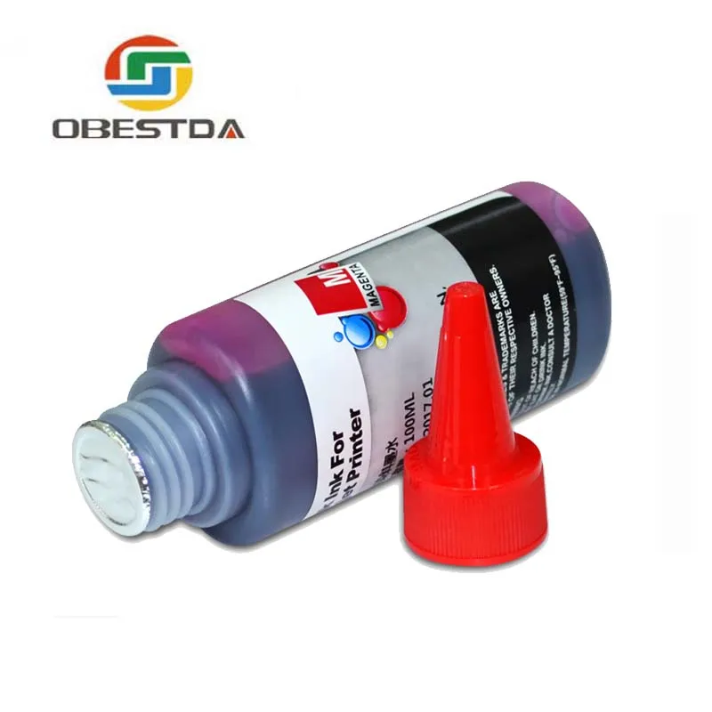 Продажа 4 Цвета Универсальный 100 мл набор заправки чернил, красителей для Epson для Canon для hp для Brother для Lexmark для Dell принтер для СНПЧ чернила
