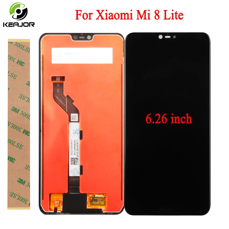 

Display For Xiaomi Mi8 Lite LCD Display Touch Screen 100% tested Digitizer Assembly Replacement Screen For Xiaomi Mi 8 Lite