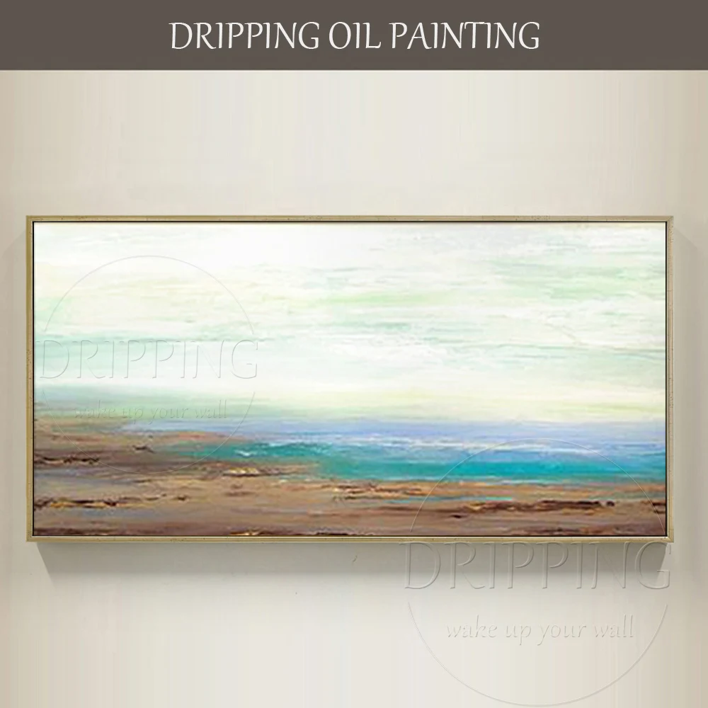 

Simple Design Artist Hand-painted Modern Art Landscape Picture Painting for Wall Decor Hand-painted Landscape Oil Painting