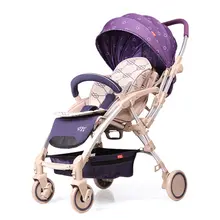 6.2kg super light travel baby stroller two-way ultra-light portable folding umbrella car summer baby car Bell face mum strollers