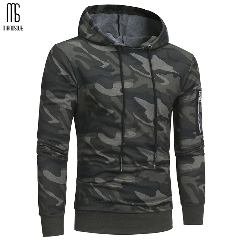 Hoodie Pullover Camouflage Army Langarm Shirt Sweatshirt Kapuzen Hoody 2019