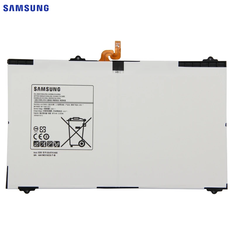 Samsung оригинальная замена Батарея EB-BT810ABA для samsung GALAXY Tab S2 9,7 T815 T815C SM-T815 SM-T817A SM-T810 EB-BT810ABE