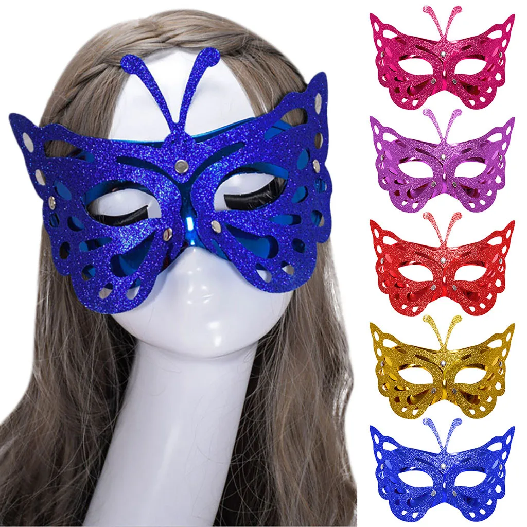 

Venetian Masquerade Multiple Colour Sexy Men Women Prom Masks Eye Mask Gold Mardi Gras Party Gift Festivals B1