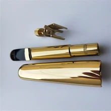 Professional Custom LoGo Or You Name Saxophone mouthpiece Brass Metal Alto Saxophone mouthpiece ligature cap Gold plate B-7 Professional Custom LoGo Or You Name Saxophone mouthpiece Brass Metal Alto Saxophone mouthpiece ligature cap Gold plate B-7