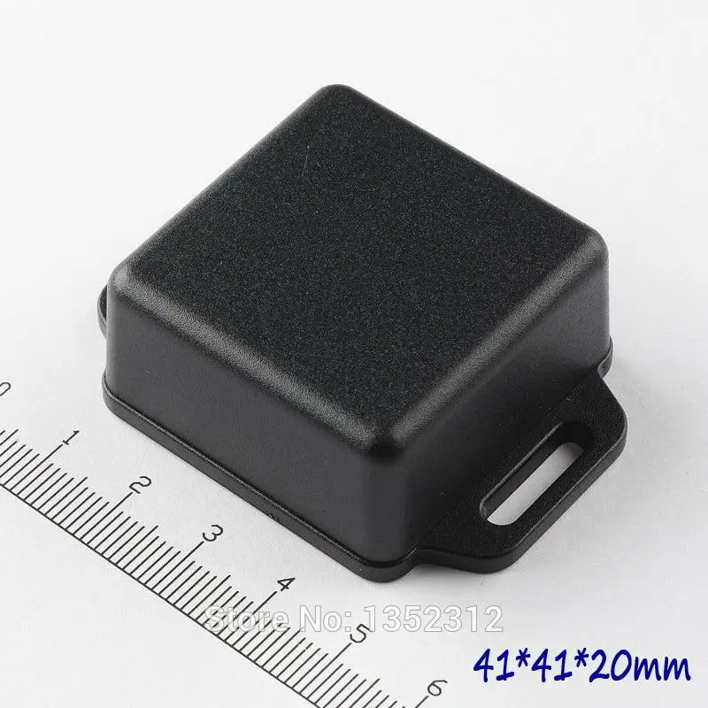 

50 pcs/lot 41*41*20mm wall-mounted small plastic enclosure for electronic DIY project box pcb abs waterproof DIY junction box