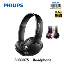 Оригинальные беспроводные bluetooth-наушники Philips SHB3075 с микрофоном, совместимыми практически со всеми устройствами Bluetooth
