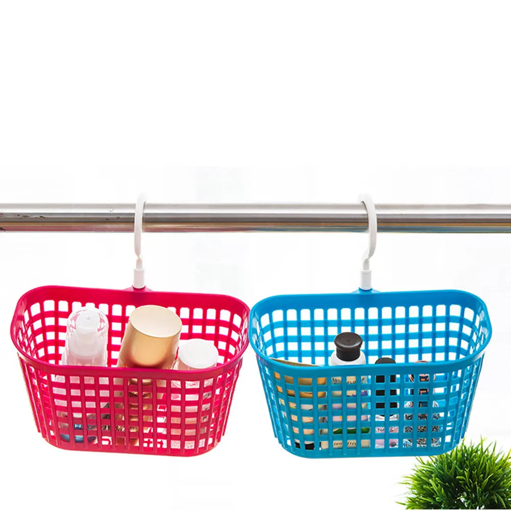 Bathroom Basket Holder Shampoo Storage Container Cosmetic Seasoning