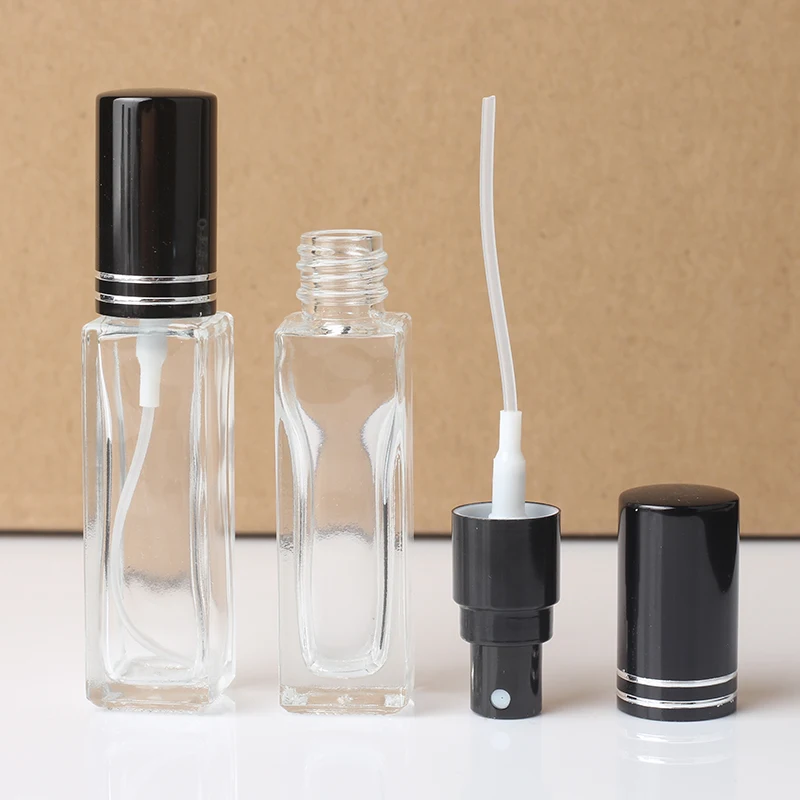 Beli 1 pcs 10 ml portabel travel mengisi parfum atomizer kaca kosong semprot botol kecil makeup kontainer