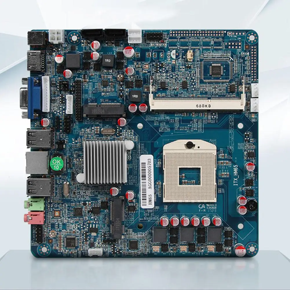 

EastVita Hm65 Motherboard Computer Motherboard 17*17Mini Itx Industrial Control Quad Core Motherboard r20
