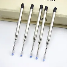 Набор металлических ручек заправляемая шариковая ручка. Офисные Канцтовары-подарки ручка продается 10 шт для заправки зажигалок ручка напишите длину