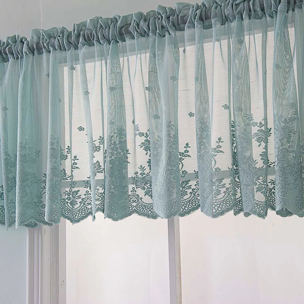 Вафельный тканый текстурированный балдахин для ванной комнаты водоотталкивающий оконное покрытие шторы Ламбрекен