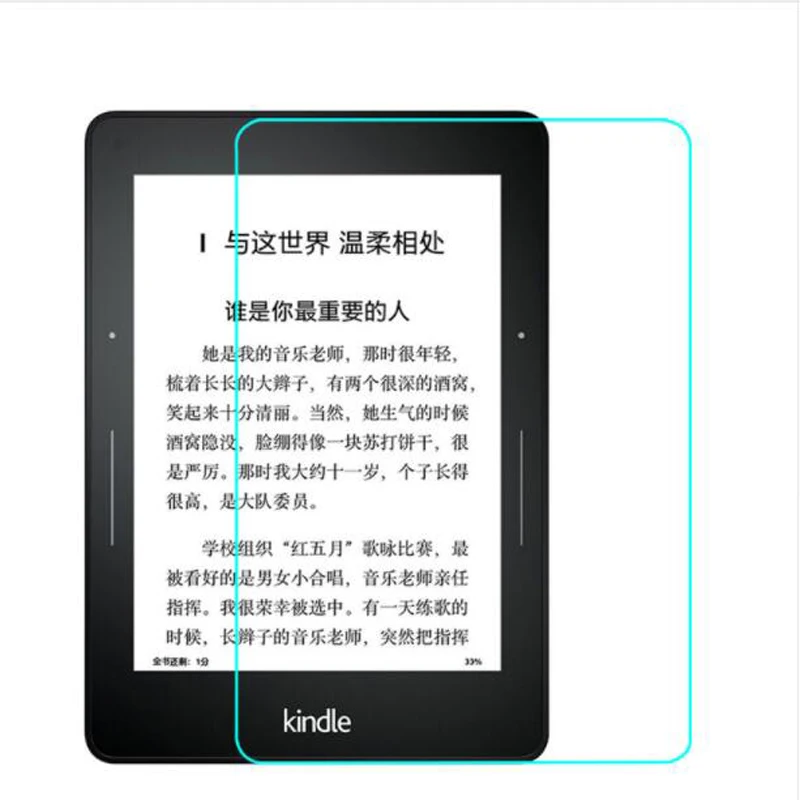 

Tempered Glass Clear Protective Film Guard For Amazon kindle Voyage 6.0 inch Ebook Reader Tablet PC Screen Protector Cover Case