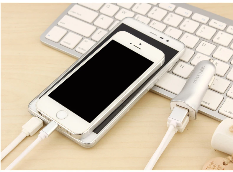 D9 Earldom Car-Charger Fast Dual USB Car charger PowerDrive 3.4A Cigarette Lighter Adapter Car charger for iPhone huawei xiaomi HTC