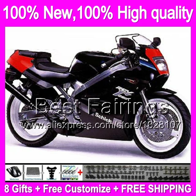 fairing rg250 suzuki 89 88 RGV RGV 250 250 21 VJ For Fairing red Black SUZUKI