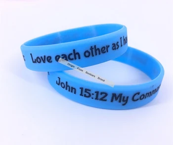 

300pcs/lot custom sectional rainbow color wristband with logo debossed Plain Silicone Bracelet Rubber Bands Fans Wristband
