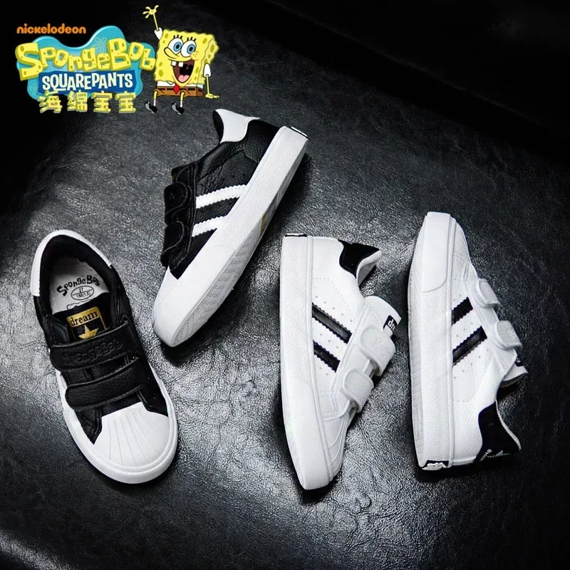 

Children's White Shoes Autumn and Winter New Trend Cotton Shoes Fashion Sneakers