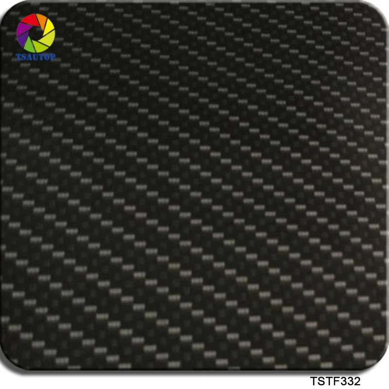 Free Shipping TSAUTOP Width 0.5m Carbon Fiber Hydrographics Water Transfer Printing Film WDF332